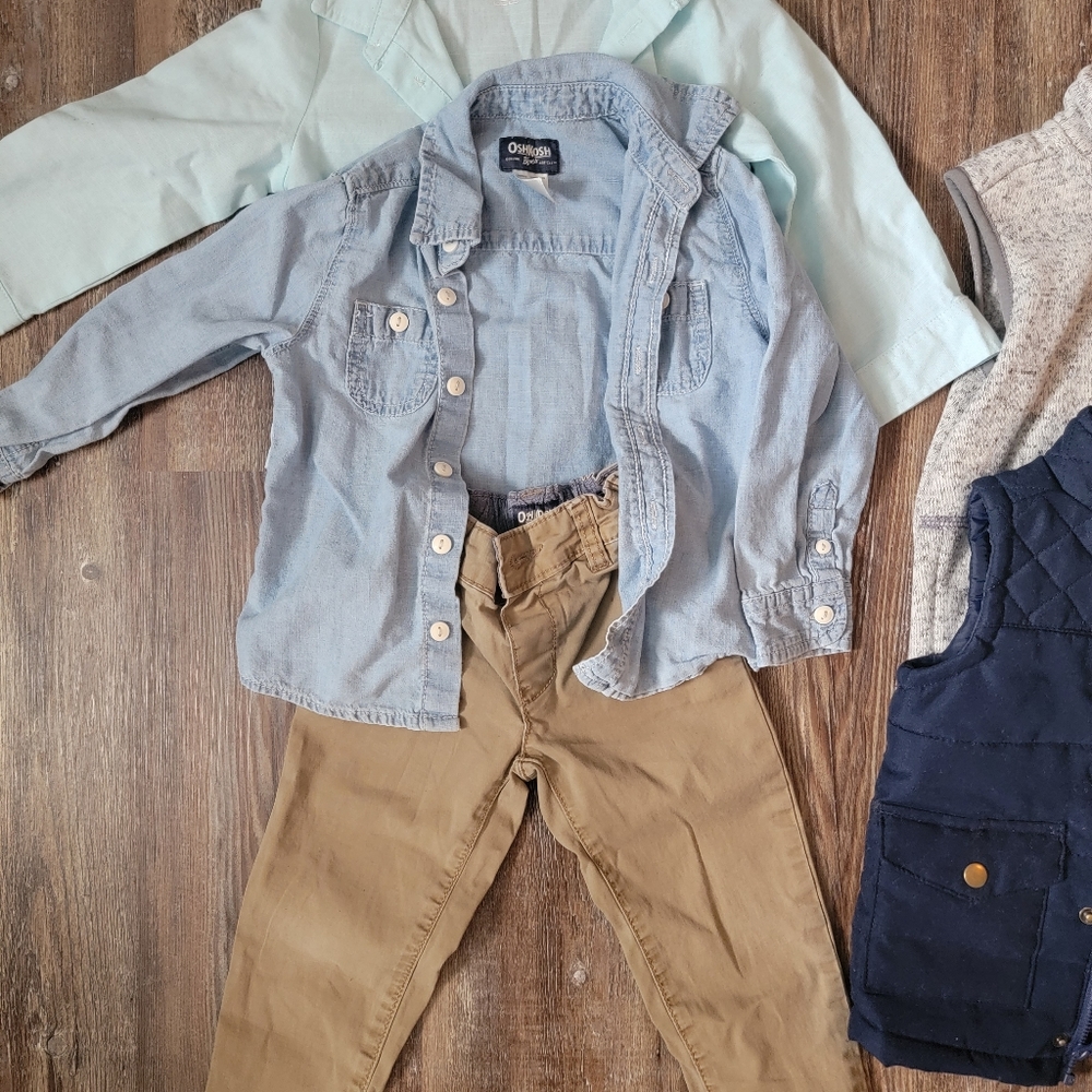 Button downs, vests and slacks - Picture 2 of 4
